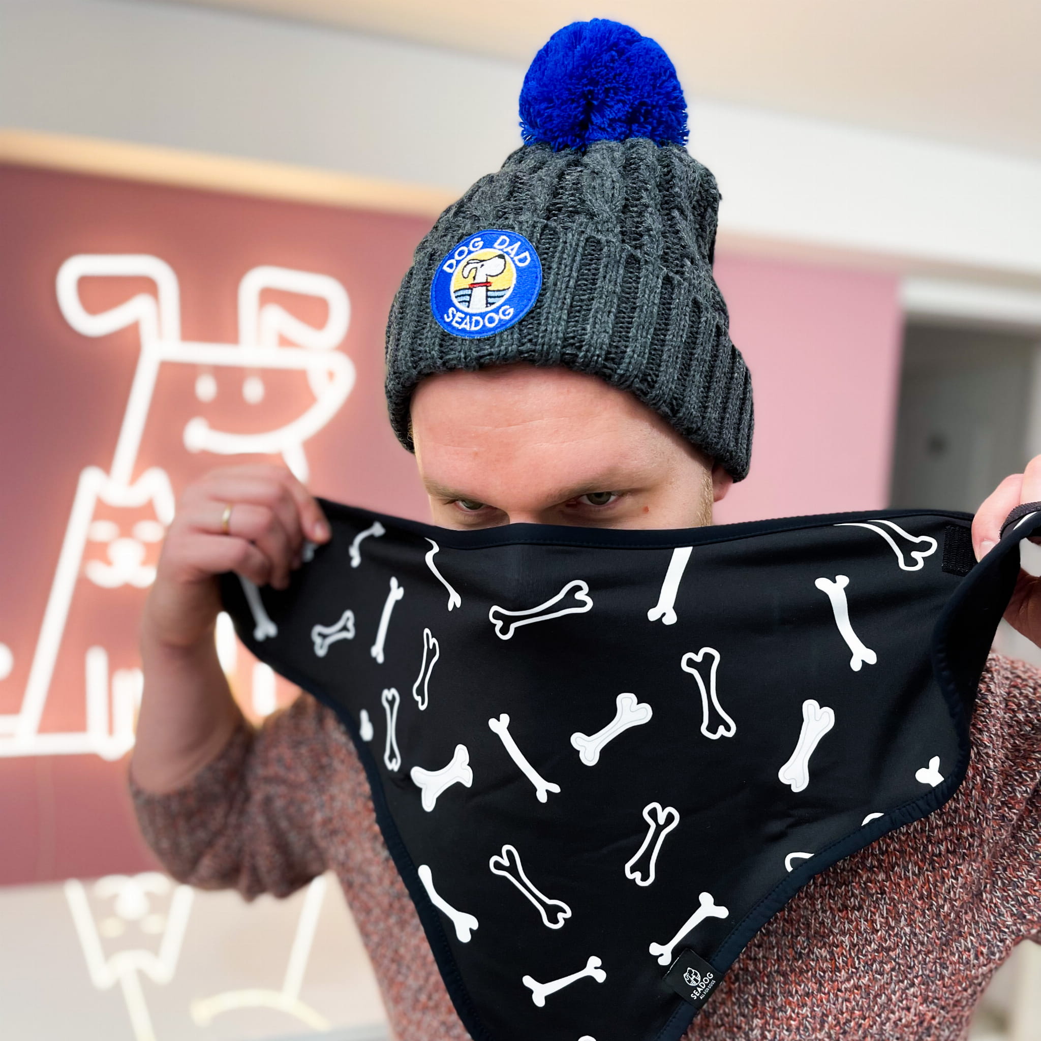 Bandana "Psia kostka"