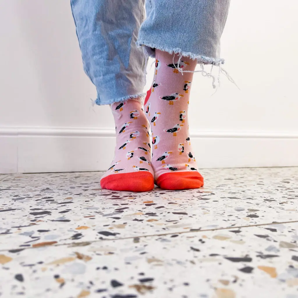 Skarpetki "To nie ja byłam mewą" data-lazy-src=