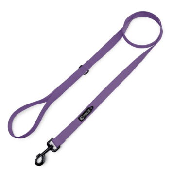 Smycz miejska dla psa lub kota COLOR "Wrzos" Wysyłka 24h