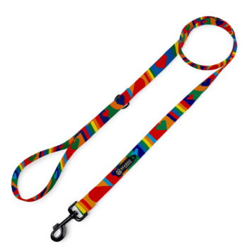 Smycz miejska dla psa lub kota "I woof you" Wysyłka 24h