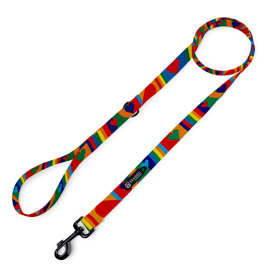 Smycz miejska dla psa lub kota "I woof you" Wysyłka 24h