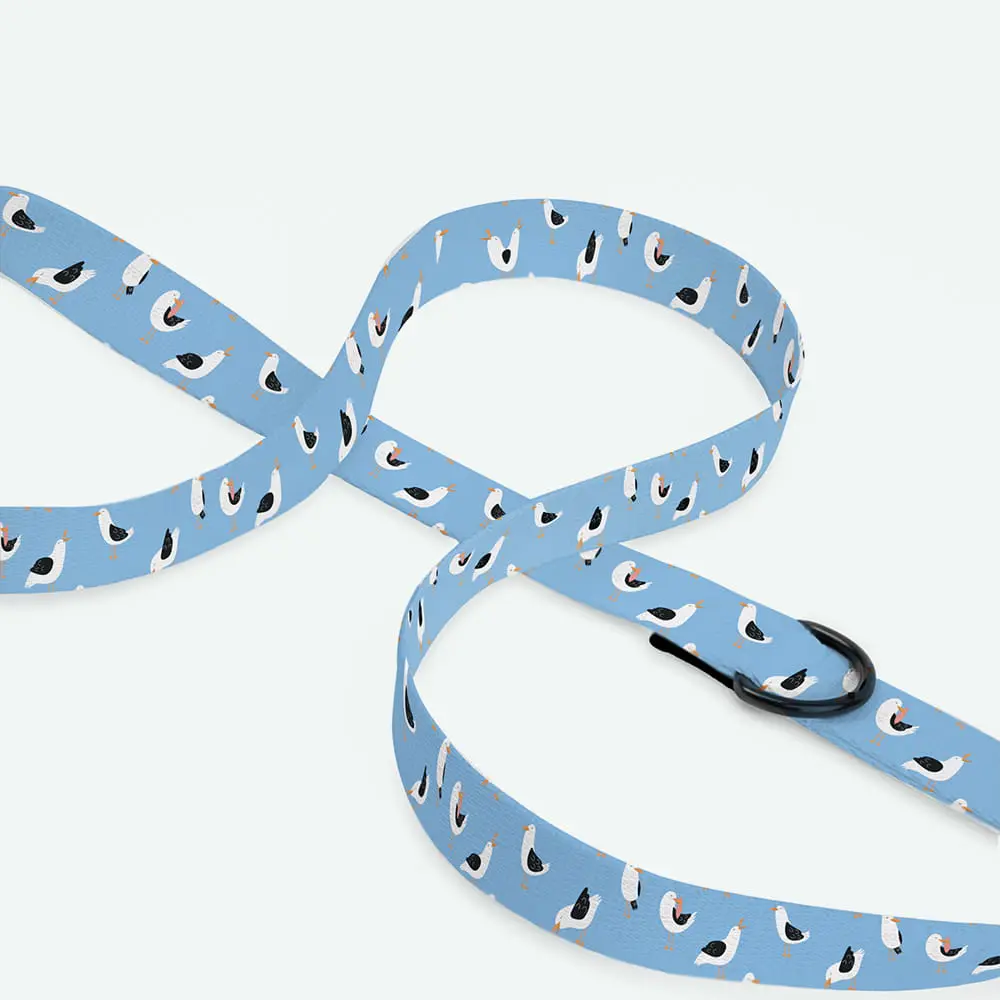 Smycz miejska dla psa lub kota "Widziałem ptaka cień" data-lazy-src=