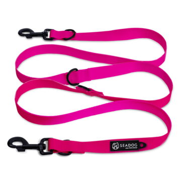 Smycz przepinana dla psa lub kota COLOR "Fuksja" Wysyłka 24h!