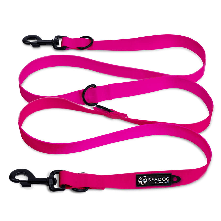 Smycz przepinana dla psa lub kota COLOR "Fuksja" Wysyłka 24h!