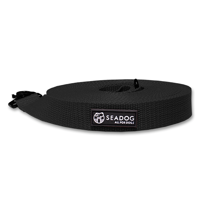 Smycz treningowa dla psa "Czarny" data-lazy-src=