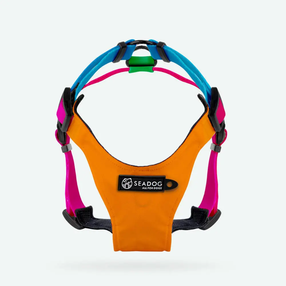 Szelki bezuciskowe dla psa lub kota COLOR "Bejba. Its Kajnda Krejza I" data-lazy-src=