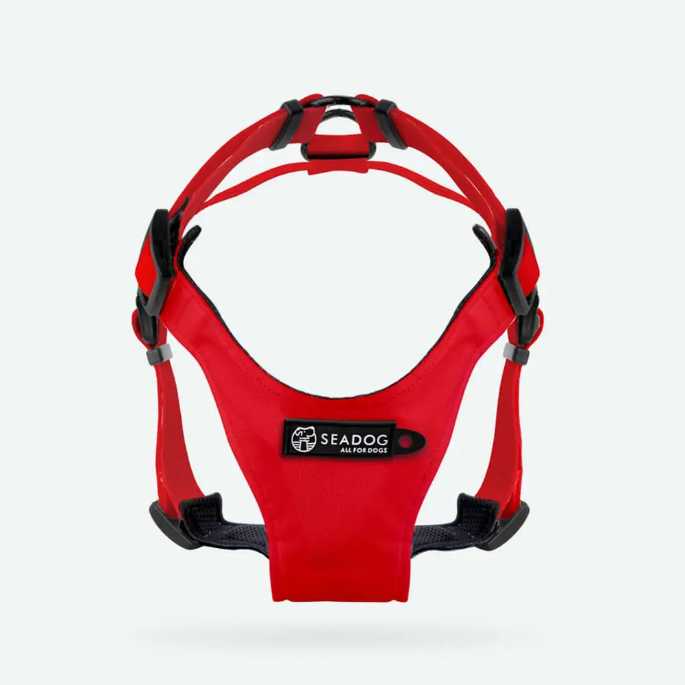 Szelki bezuciskowe dla psa lub kota COLOR "Czerwień" data-lazy-src=