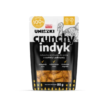 Uniszki Crunchy indyk	80g