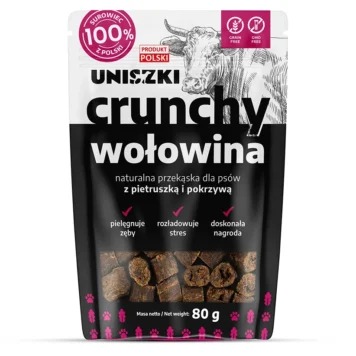 Uniszki Crunchy wołowina	80g