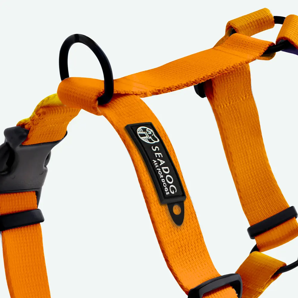 Szelki dla psa Guard COLOR “Pomarańcz” data-lazy-src=