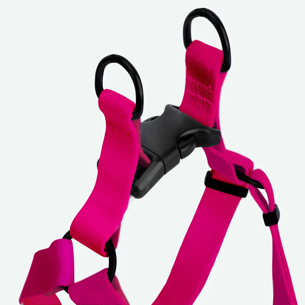 Szelki walk-in dla psa COLOR “Fuksja” data-lazy-src=