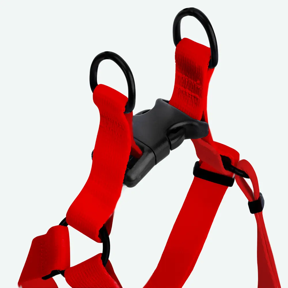 Szelki walk-in dla psa COLOR “Czerwień” data-lazy-src=