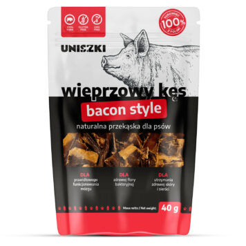 Uniszki Wieprzowy Kęs Bacon Style 40g