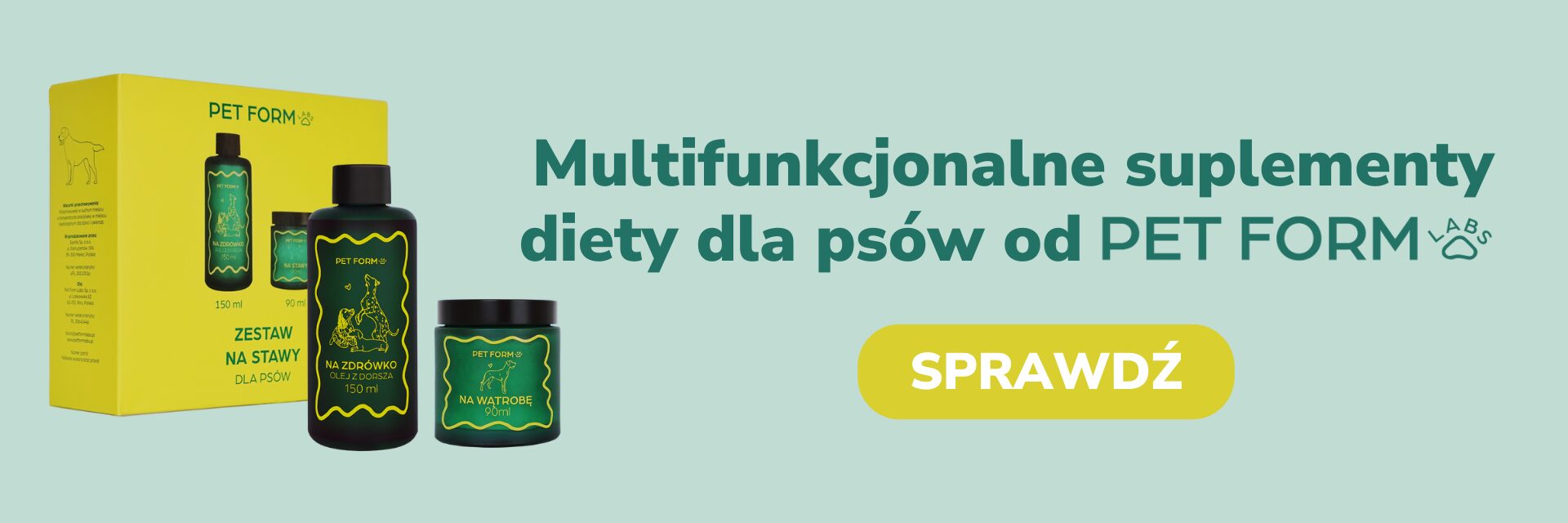 Multifunkcjonalne suplementy diety dla psów