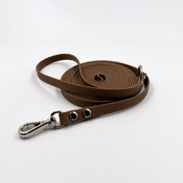 Wodoodporna Smycz treningowa dla psa "Brązowy"