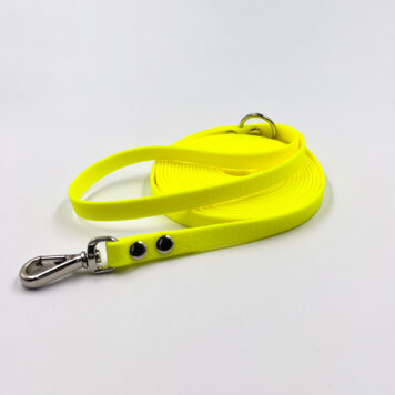 Wodoodporna Smycz treningowa dla psa "Żółty neon"