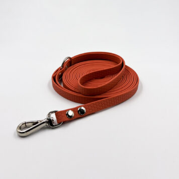 Wodoodporna Smycz treningowa dla psa "Ceglasty"