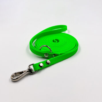Wodoodporna Smycz treningowa dla psa "Zielony neon"