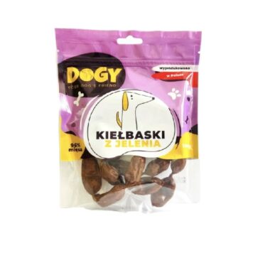 DOGY - Kiełbaski z jelenia 100g