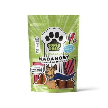 Uniszki - Kabanosy Obrońca Natury - Dziczyzna 100g.