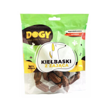 DOGY - Kiełbaski z zająca 100g