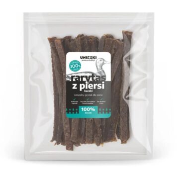 Uniszki - Rarytas z piersi kaczki paski  500g