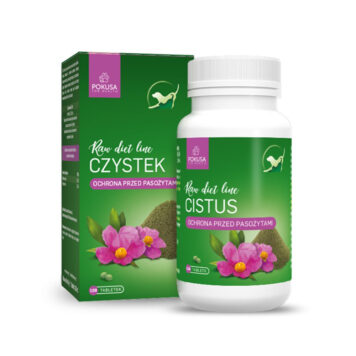 Pokusa - RawDietLine Cistus - Czystek 120 tabletek