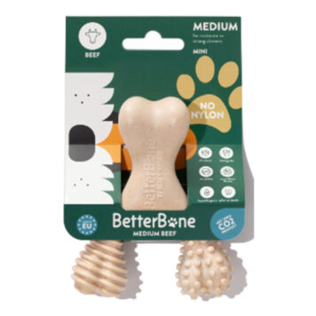 BetterBone kość do gryzienia - mini, średnio twarda, wołowina