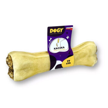 DOGY - Kość z kaczką i jabłkiem 17cm
