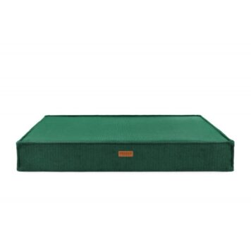 DENZOO - Materac ortopedyczny dla psa i kota - TORINO BOTTLE GREEN