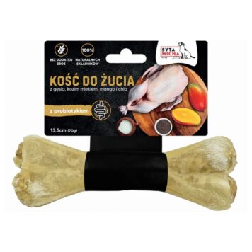 Syta Micha - Kość do żucia dla psa z probiotykiem 13,5 cm
