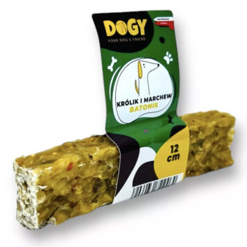 DOGY - Batonik z Królikiem i marchewką 12cm