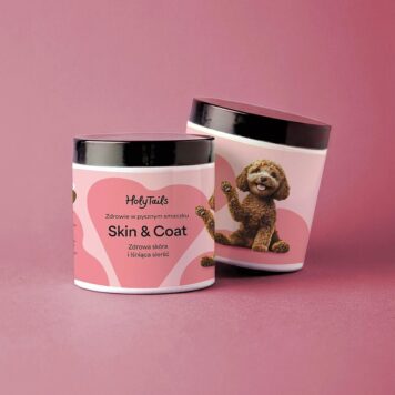 HolyTails - Skin & Coat – zdrowa skóra i lśniąca sierść 180 g