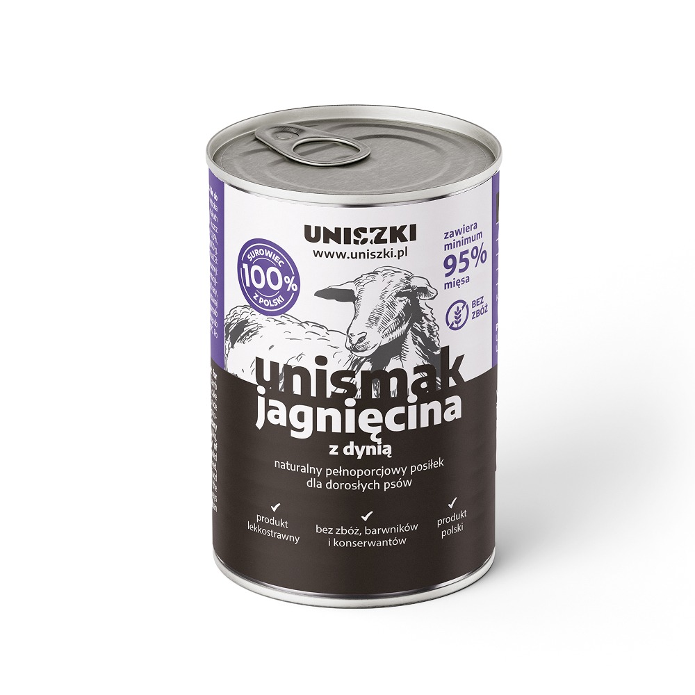 UNIsmak jagnięcina z dynią (dla schroniska)