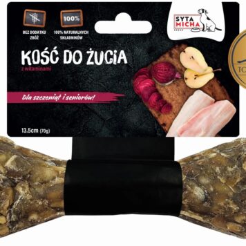 Syta Micha - Kość do żucia dla szczeniąt i seniorów 13,5 cm