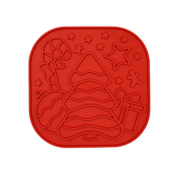 Mata do lizania "Czerwony" wersja świąteczna