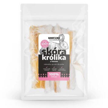 Uniszki - Skóra królika z futrem 100g