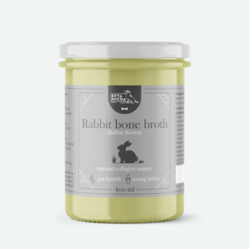 Syta Micha - Syta Micha Bulion z kości królika dla psa 400ml