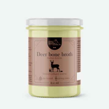 Syta Micha - Syta Micha Bulion z kości jelenia dla psa 400ml