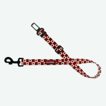 Pas bezpieczeństwa dla psa do samochodu "I will always woof you"