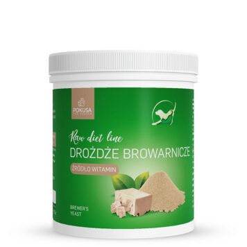 Drożdże browarnicze dla psa Pokusa RawDietLine 250g - suplement na sierść i trawienie