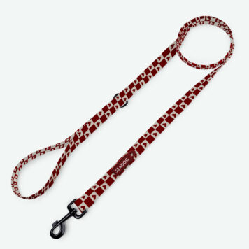 Smycz miejska dla psa "I will always woof you" dł. 2 m