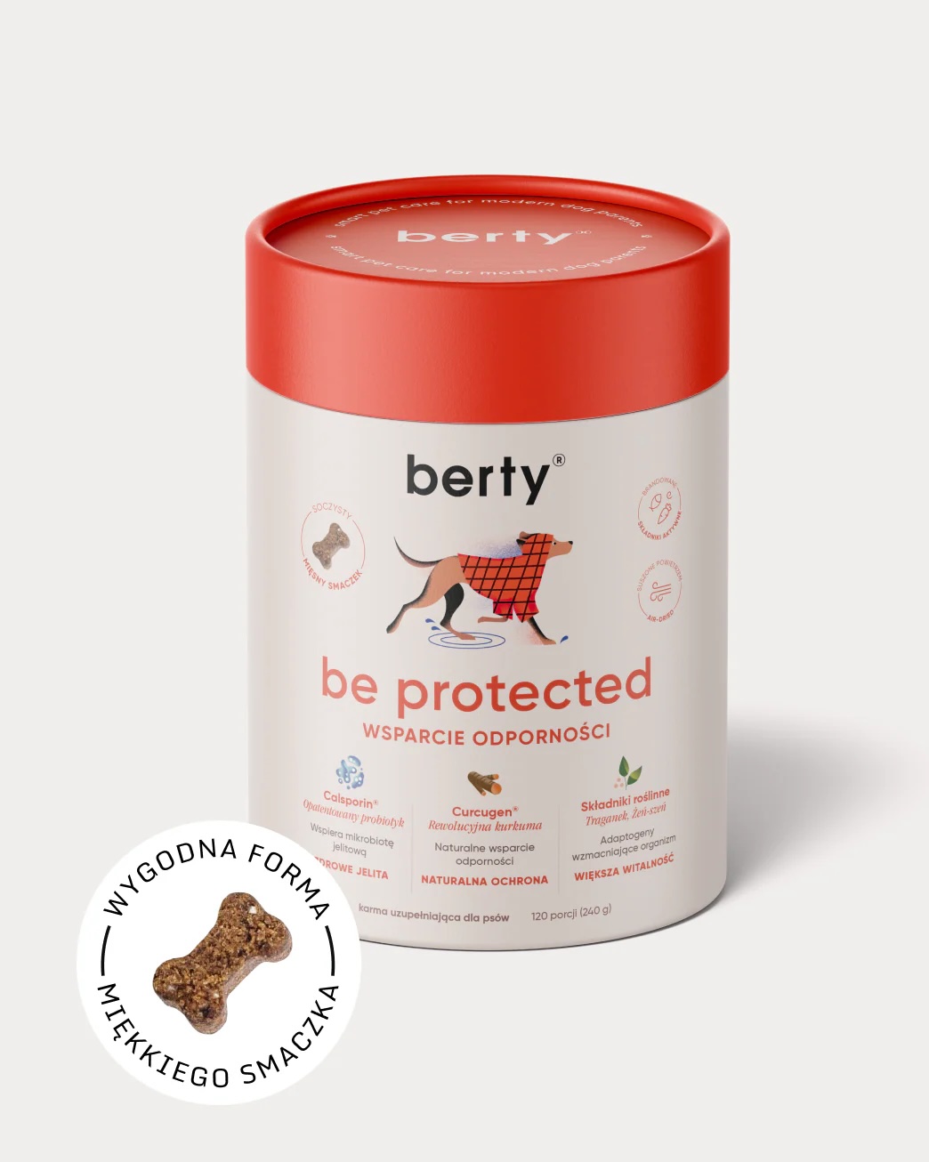 Suplement dla psa na odporność Berty Be Protected