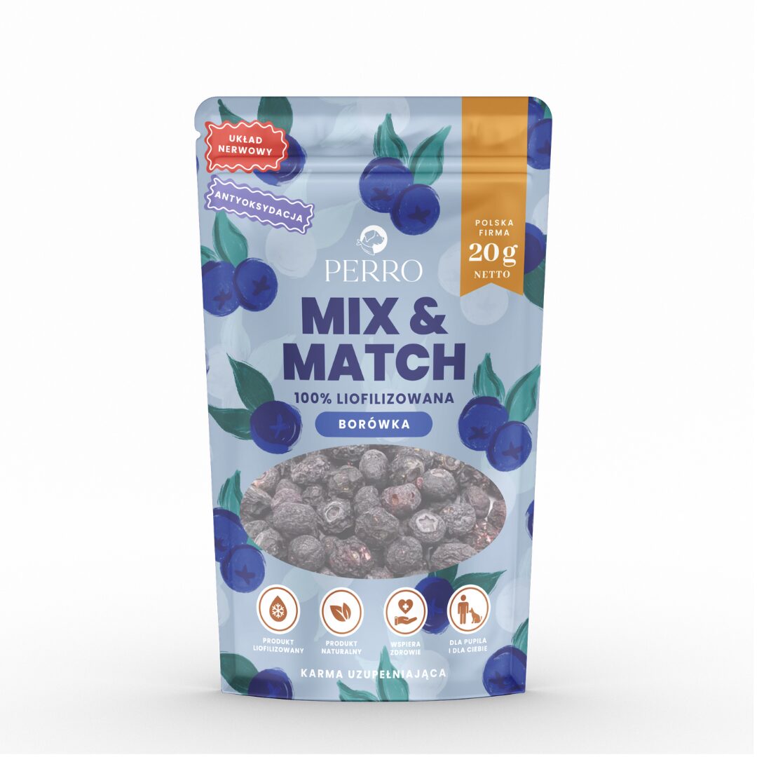 PERRO MIX & MATCH Borówka Amerykańska 20g
