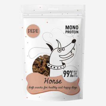 Smaczki z koniny PEPE Horse 70g.