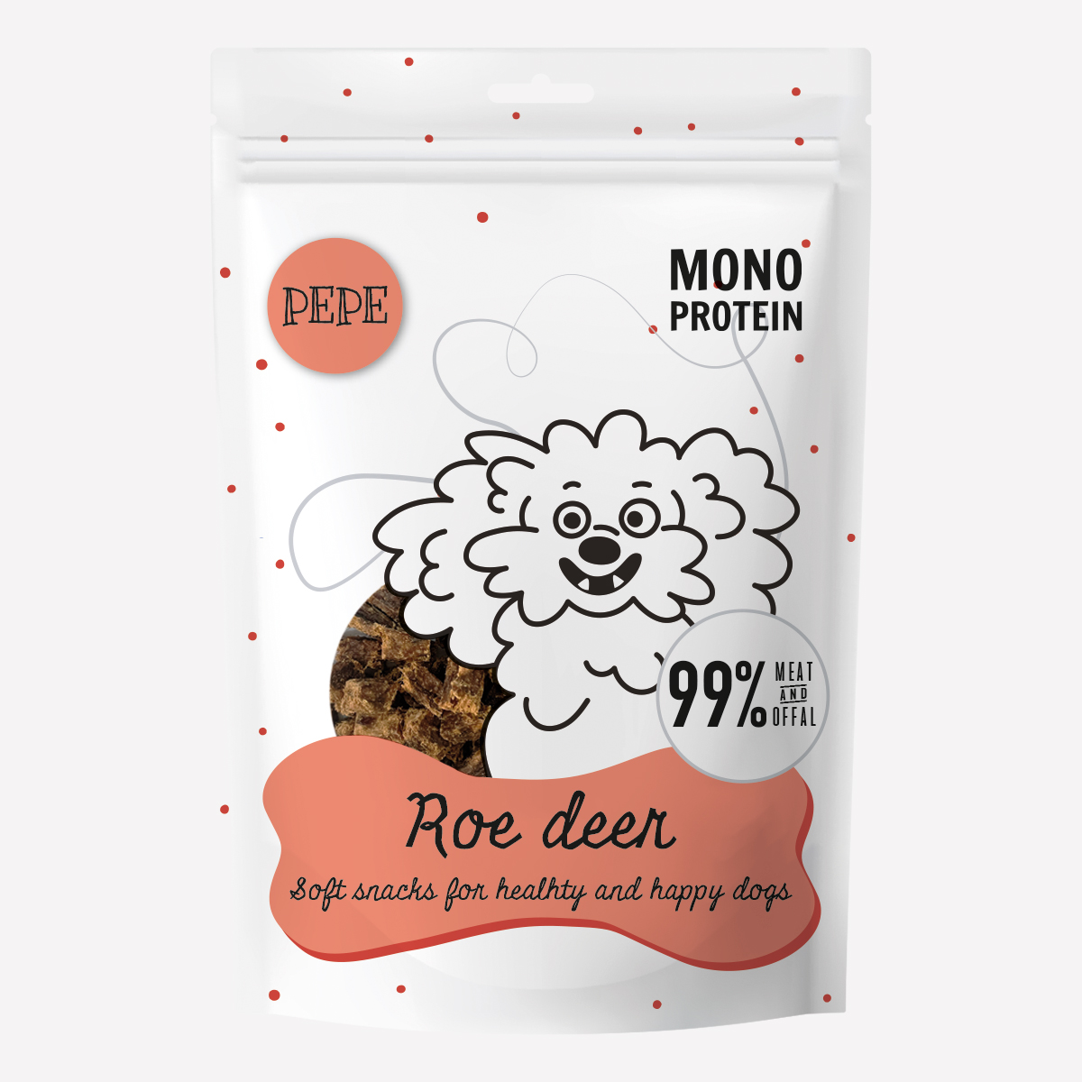 Smaczki z sarniny PEPE Roe Deer.