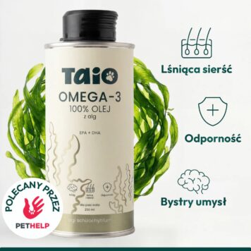 Olej z alg dla psa omega 3