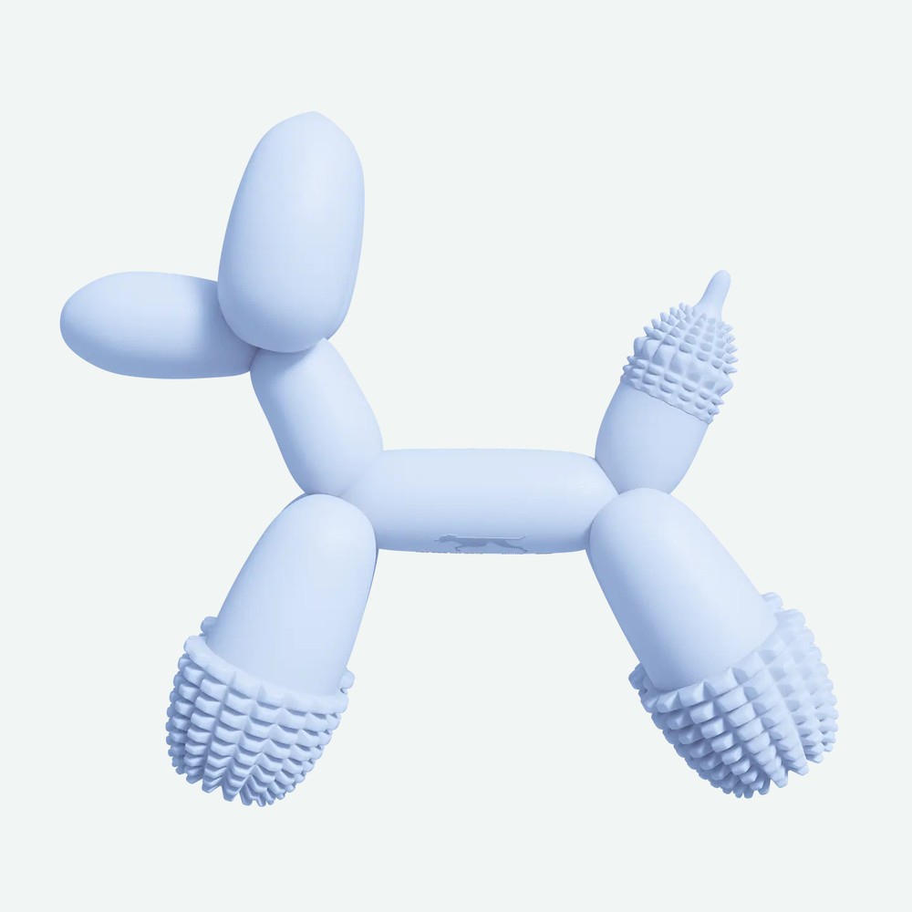 SANDDOG Balloon Dog Toy Blue - silikonowa zabawka dla psa w kształcie balonowego pieska